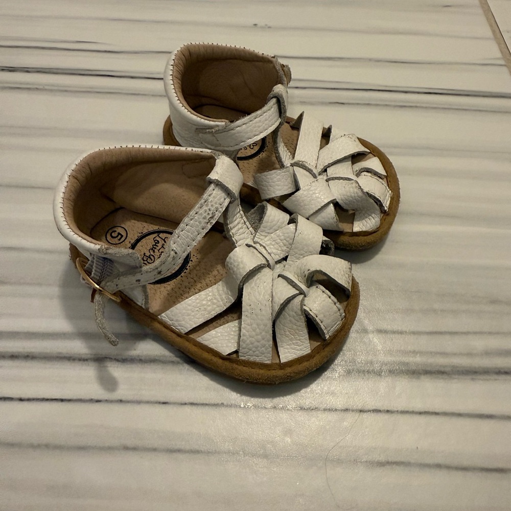 Little Love Bug closed toe sandal